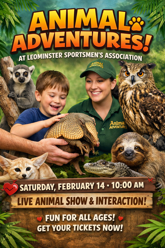 February 14th Animal Adventures